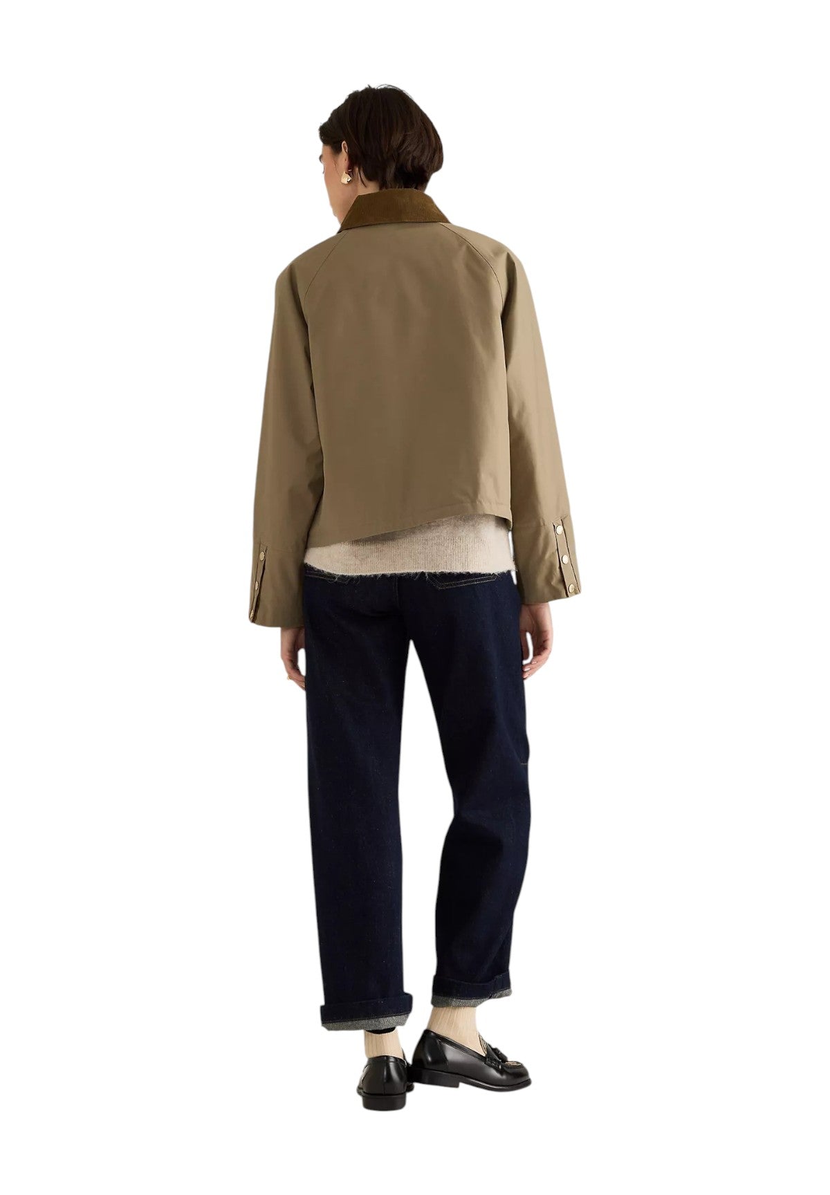 Giubbotto Phoebe Casual LCA0371 Military Brown, Navy