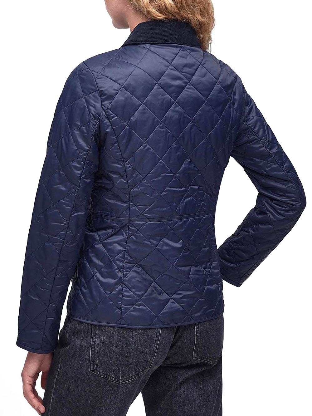 Piumino Leggero Deveron Quilt LQU1012 Navy, Pale Pink