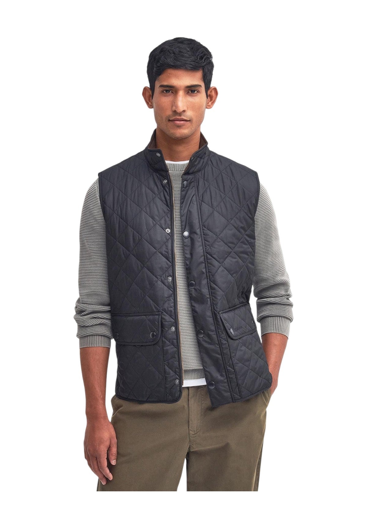 Smanicato Gilet New Lowerdale Gilet MGI0245 Navy