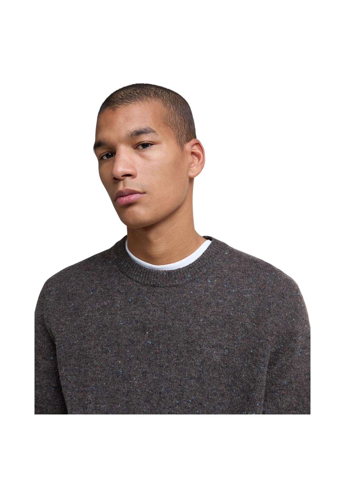 Maglione Girocollo Tainsbury Crew Neck MKN1575 Dark Oak