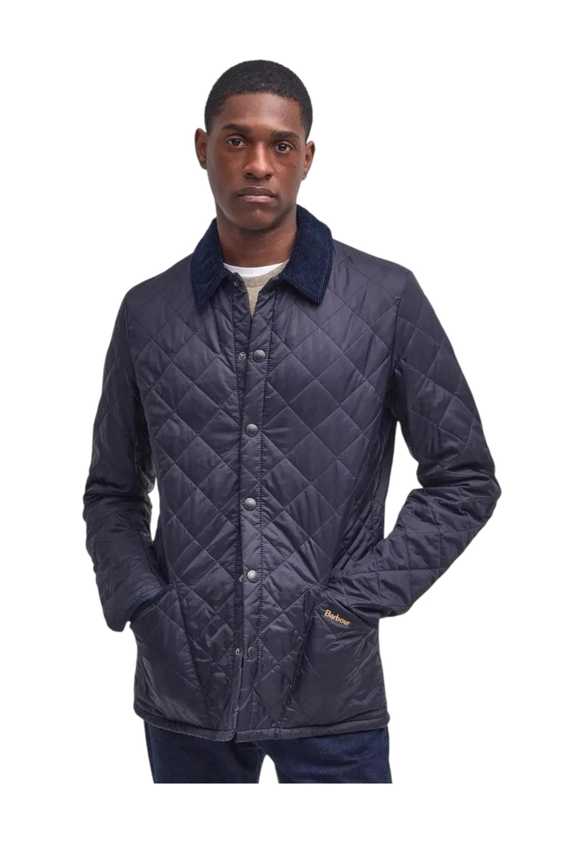 Giubbino Heritage Liddesdale Quilt MQU0240 Navy