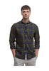 Barbour Camicia a Maniche Lunghe Wetheram Tailored Shirt MSH4982 Forest Mist
