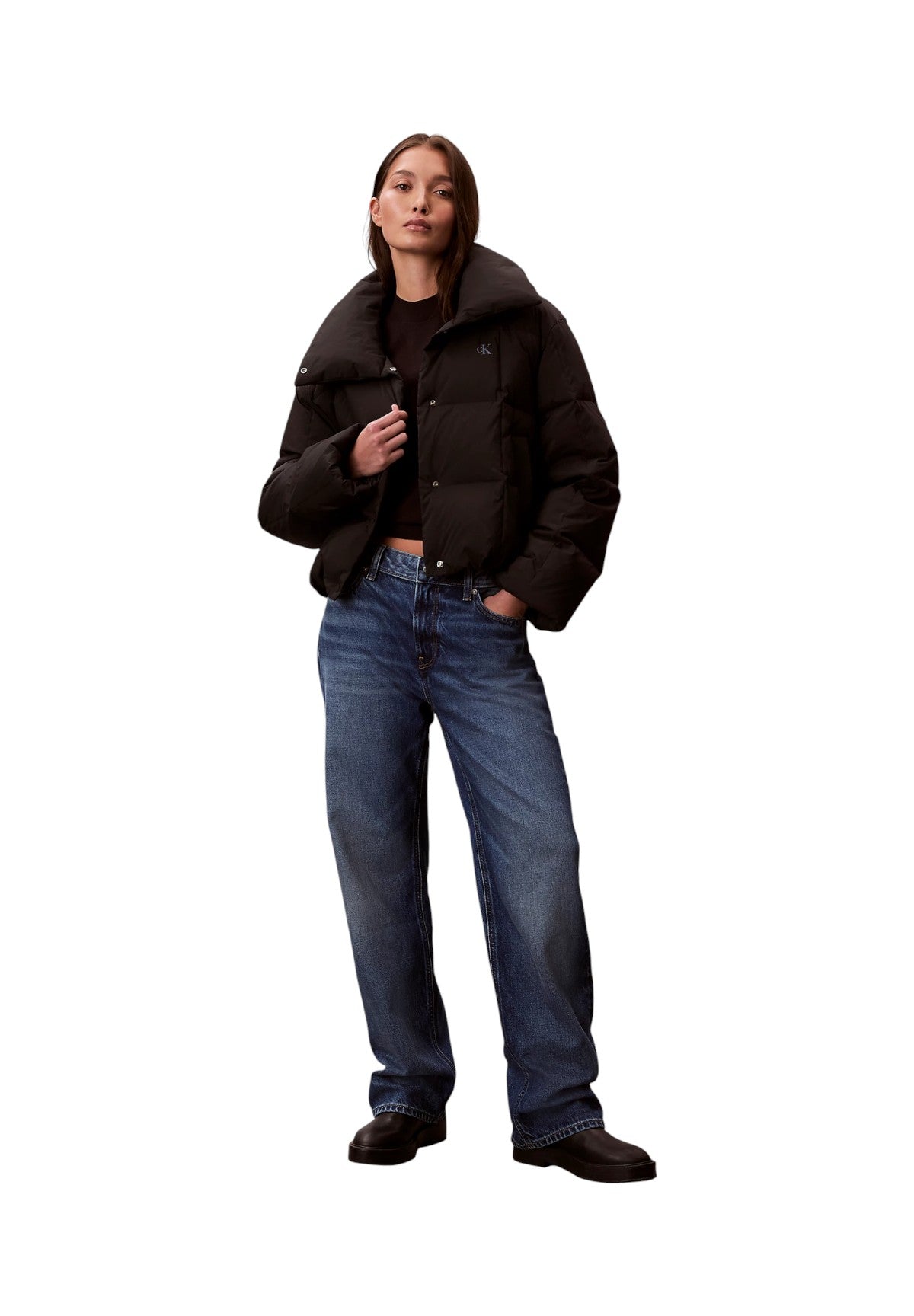 Giubbotto Bomber Short Down Puffer LV044D521G Black