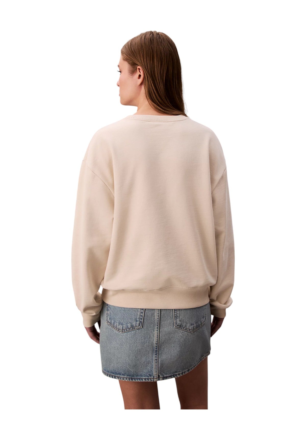 Felpa Girocollo Lv047b234g Light Hay