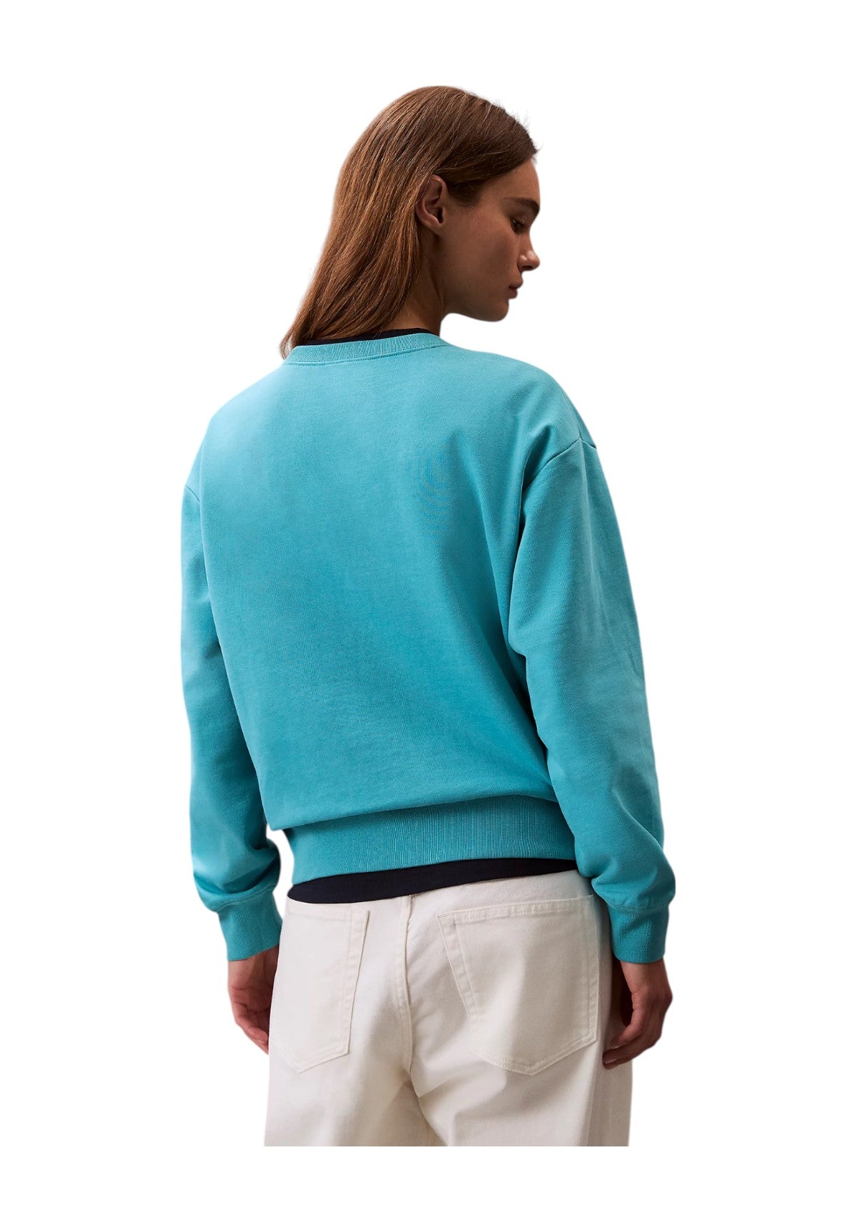 Felpa Girocollo Lv047b234g Tuscan Teal