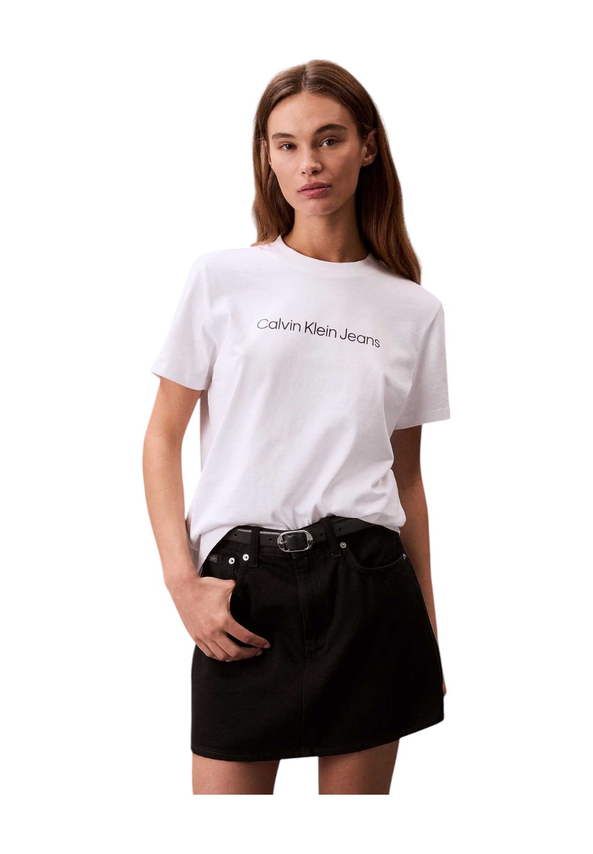 T-Shirt A Maniche Corte Lv047c912g Brilliant White