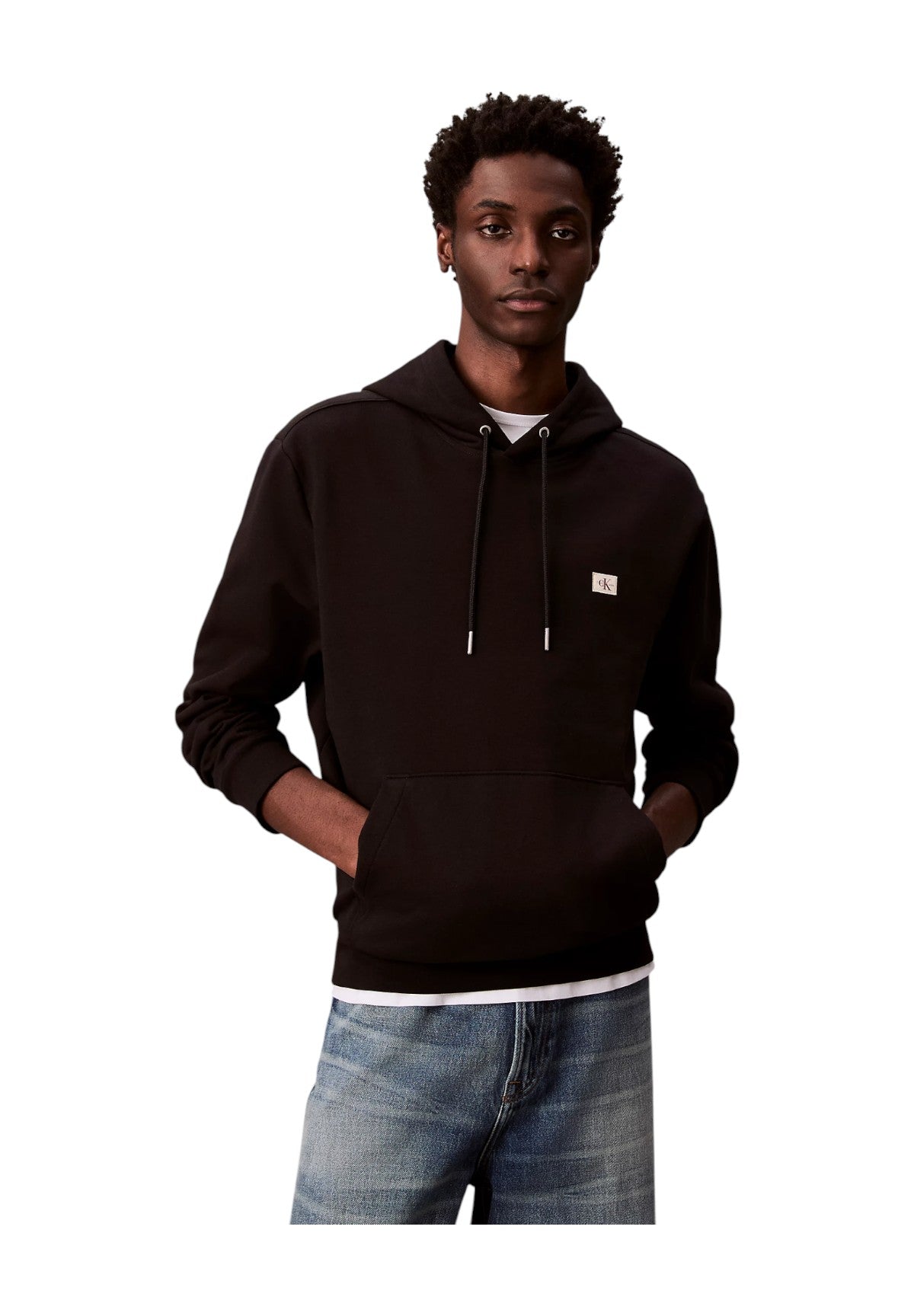Felpa Pullover Con Cappuccio Lv04rc274g Black