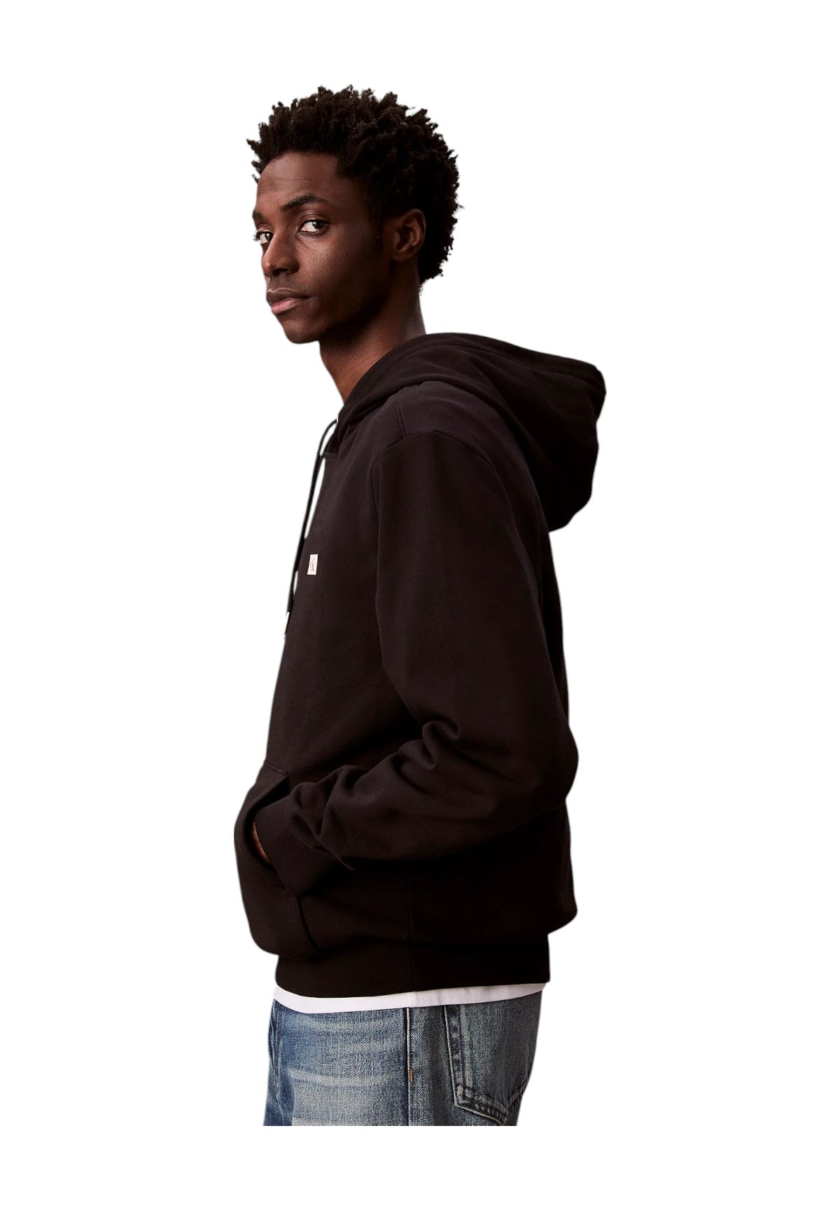 Felpa Pullover Con Cappuccio Lv04rc274g Black