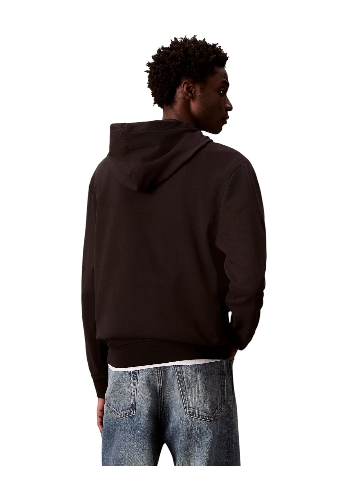 Felpa Pullover Con Cappuccio Lv04rc274g Black