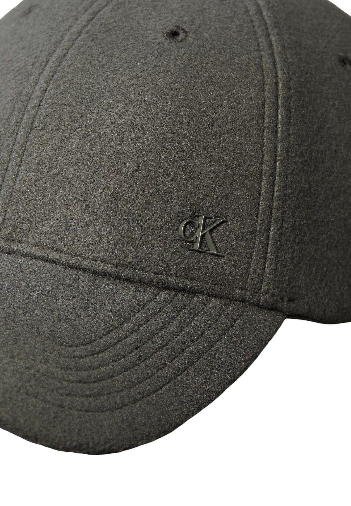 Cappello da Baseball Felt W Metal Plaque Cap LV04D5054G Dark Grey