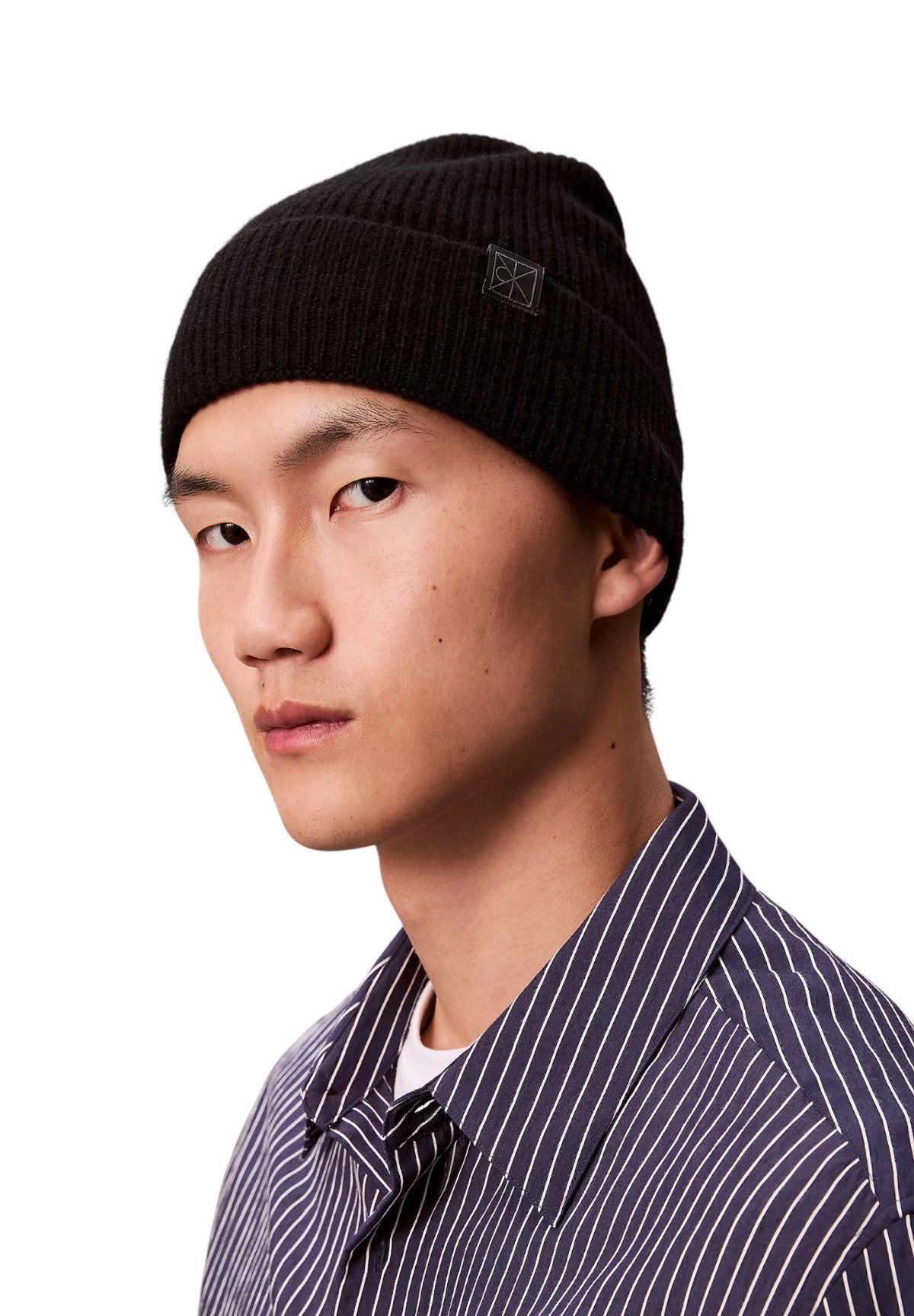 Cappello Emblem Cashmere Beanie LV04D8013G Black