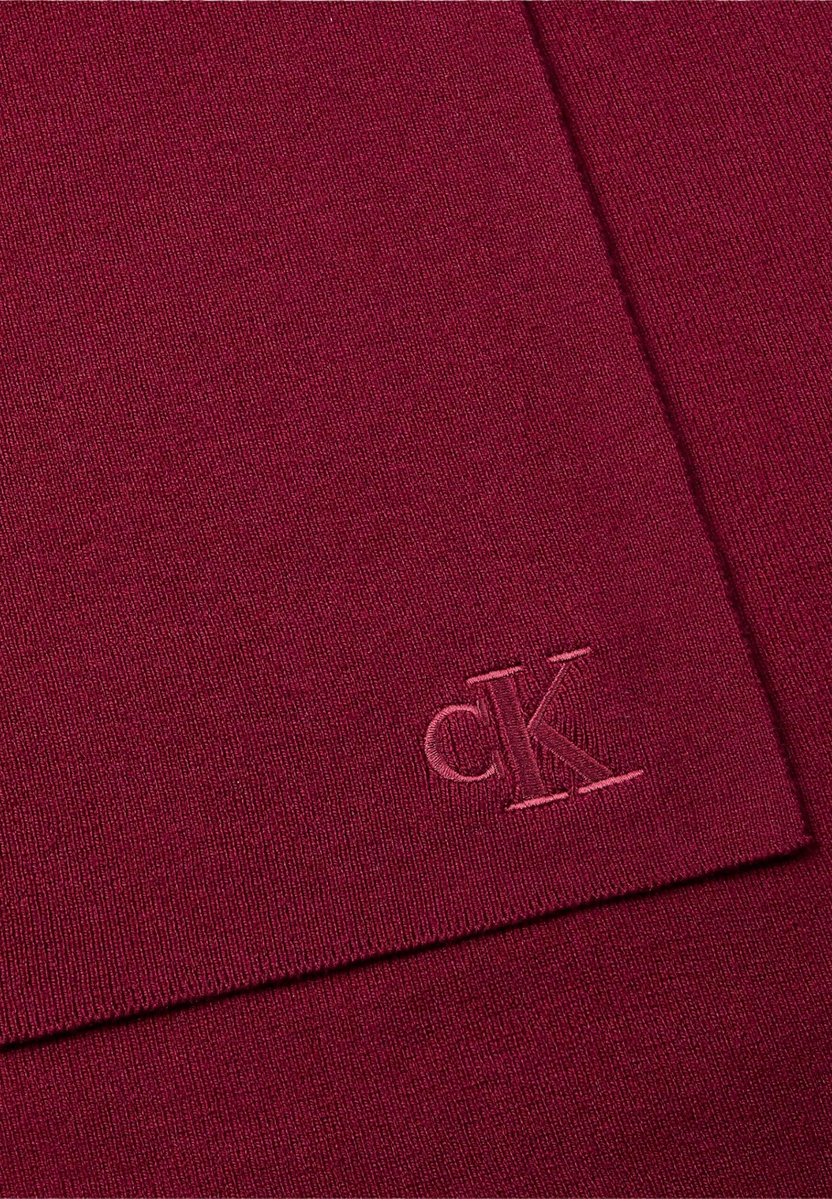 Sciarpa Ck Fine Rib Scarf LV04D8021G Beet Red
