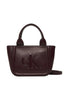 Calvin Klein Borsa Tote Raised Ck Small LV04F3219G Fudge