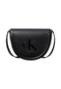 Calvin Klein Borsa a Tracolla Bold Ck Saddle LV04F3221G Fudge