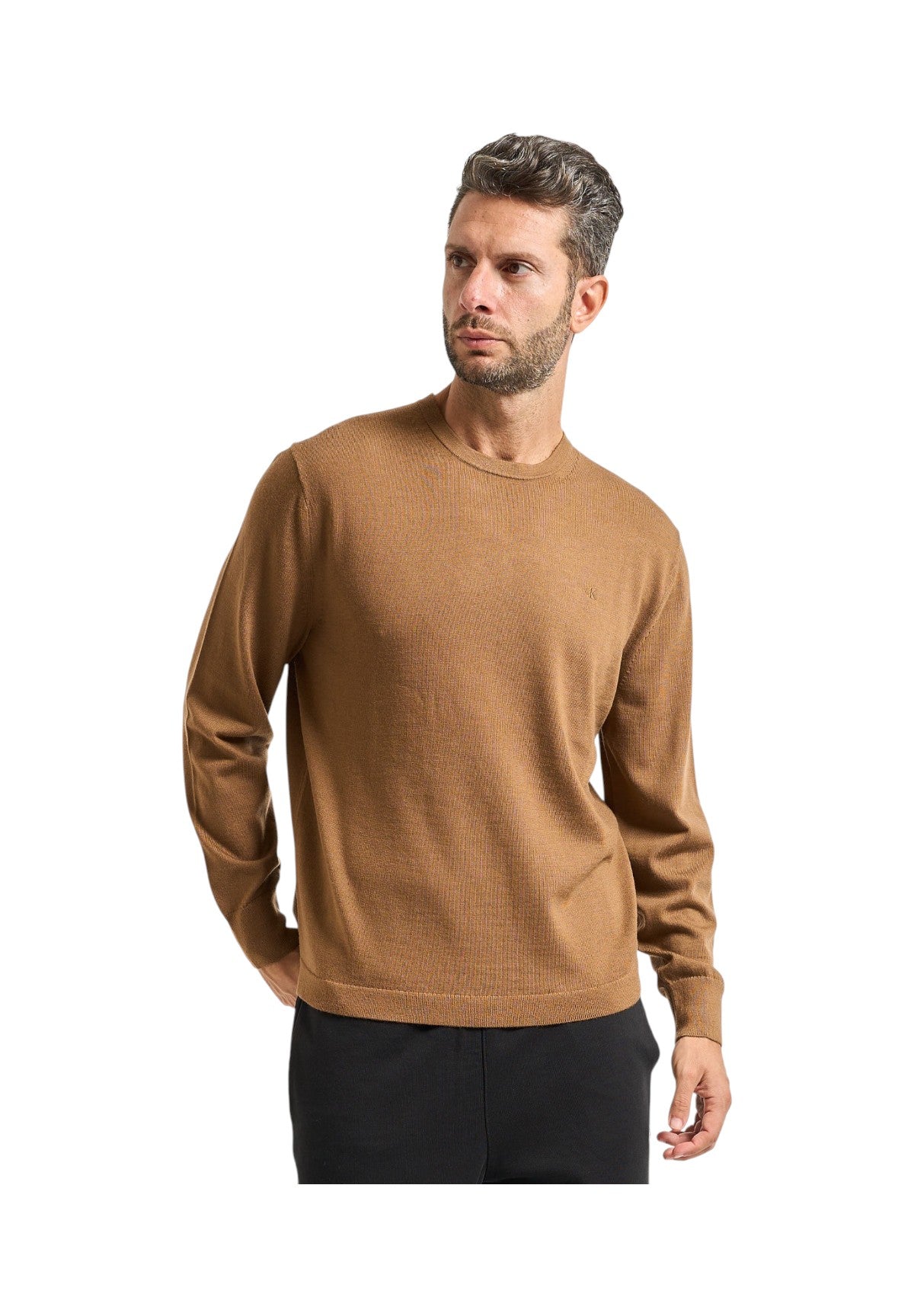 Maglione Girocollo 100% Merino LV04LB305G Thrush