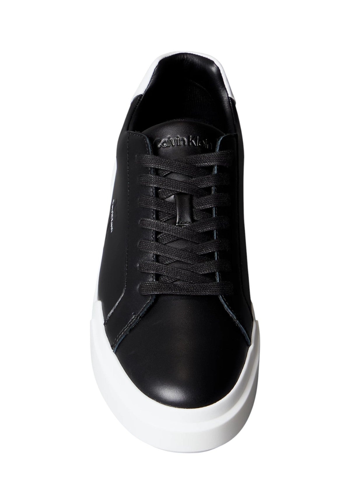 Sneakers Chunky Cupsole Laceu YM0YM01344 Black, Bright White