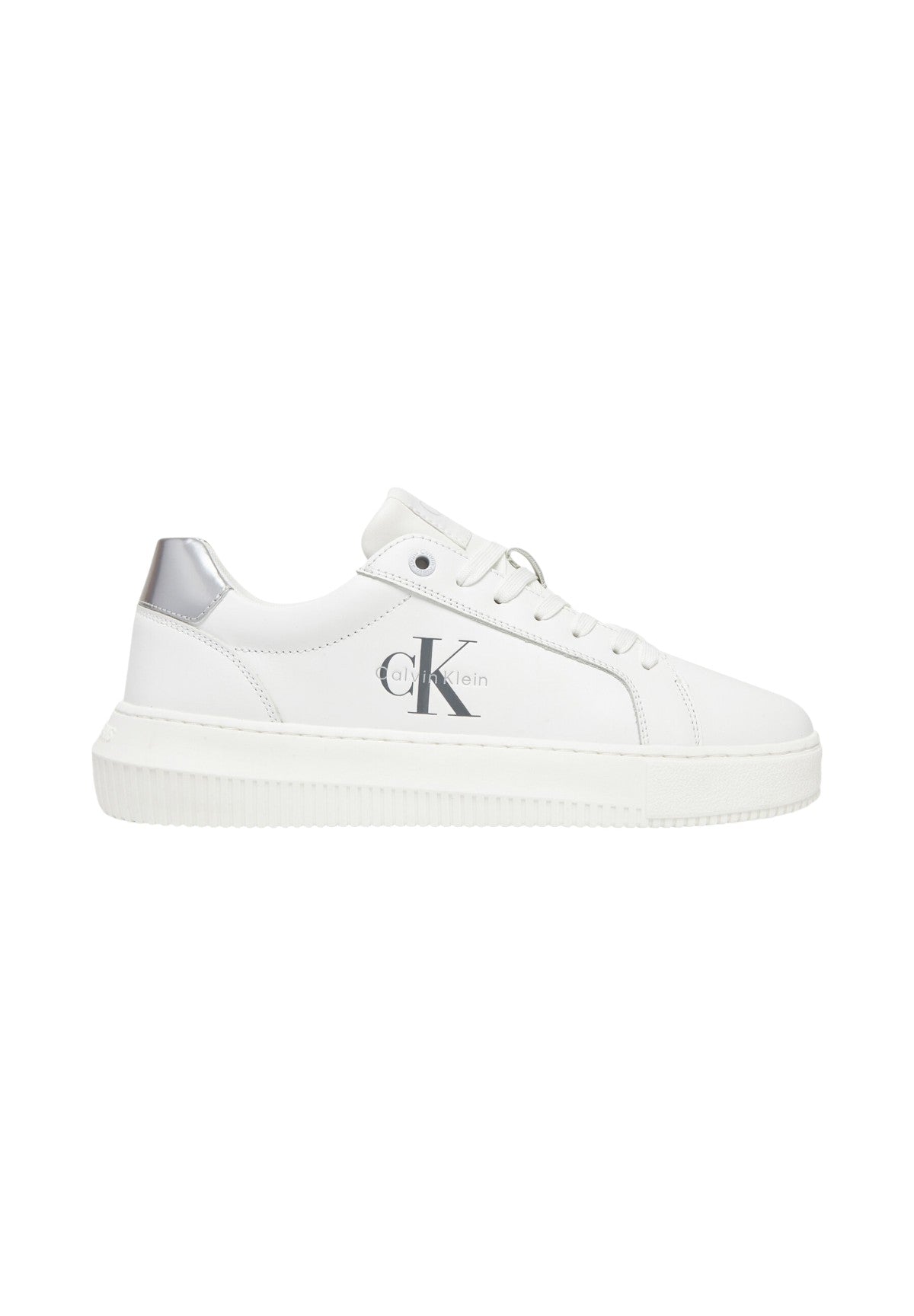 Sneakers Yw0yw01876 Bright White, Silver