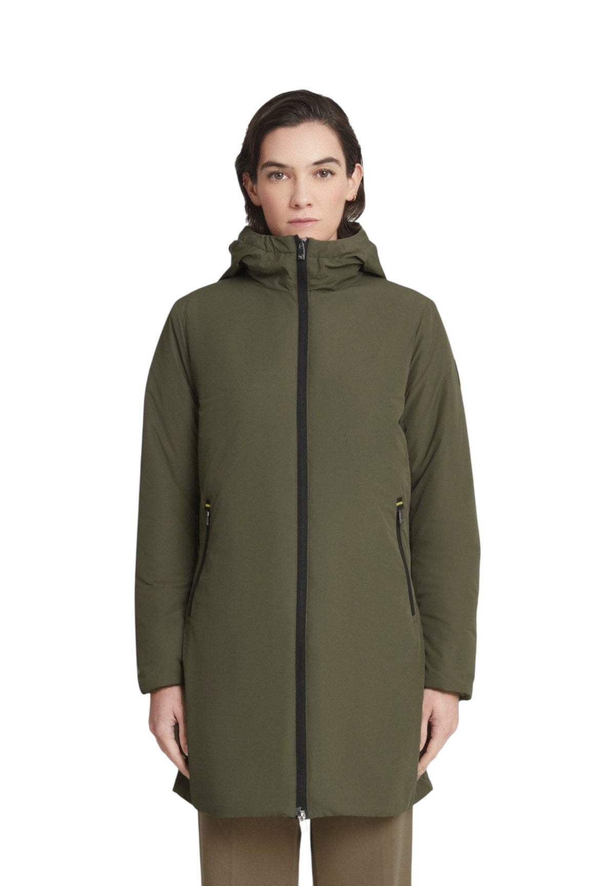 Piumino Pesante MATILDA Olive Night, Liger Yellow