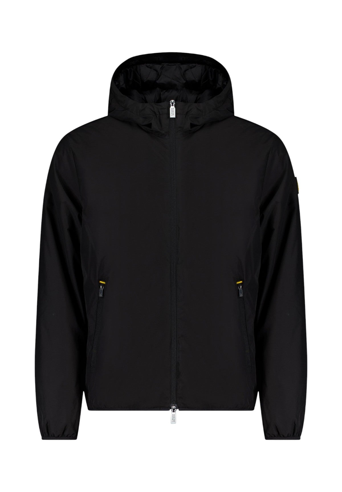 Giubbotto PETER Jet Black, Liger Yellow