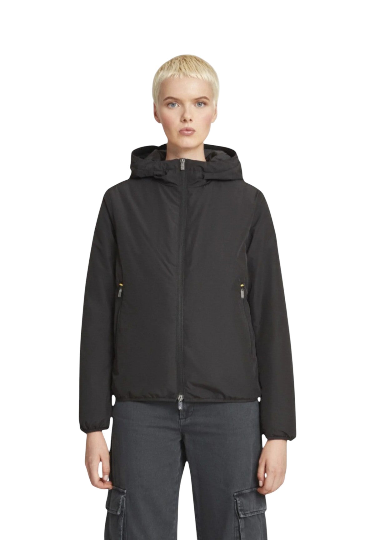 Piumino Leggero SOFY Jet Black, Liger Yellow