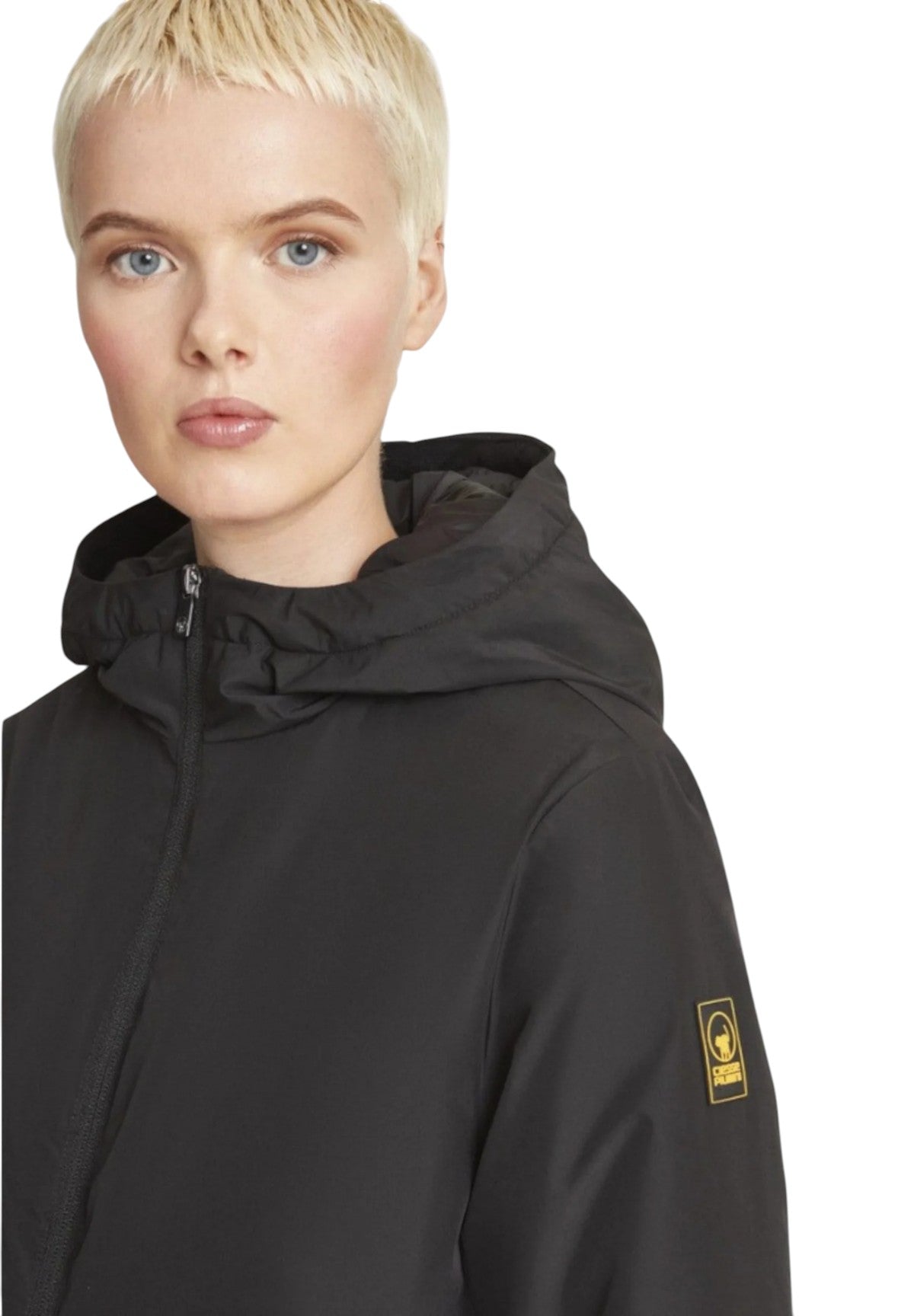 Piumino Leggero SOFY Jet Black, Liger Yellow