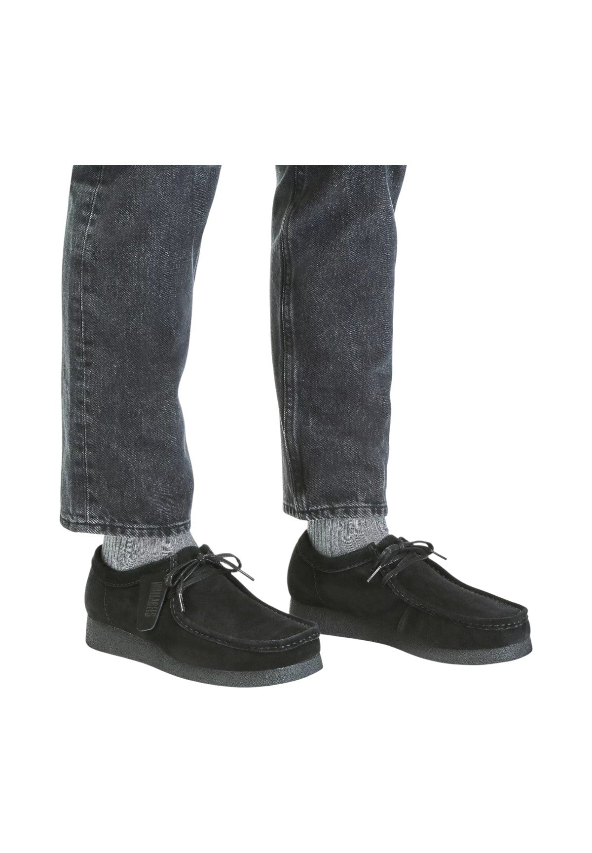Stringate Wallabee Evo 26172820 Black Sde