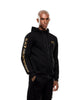 EA7 Emporio Armani Felpa Pullover con Cappuccio 7M000568 Black, Gold