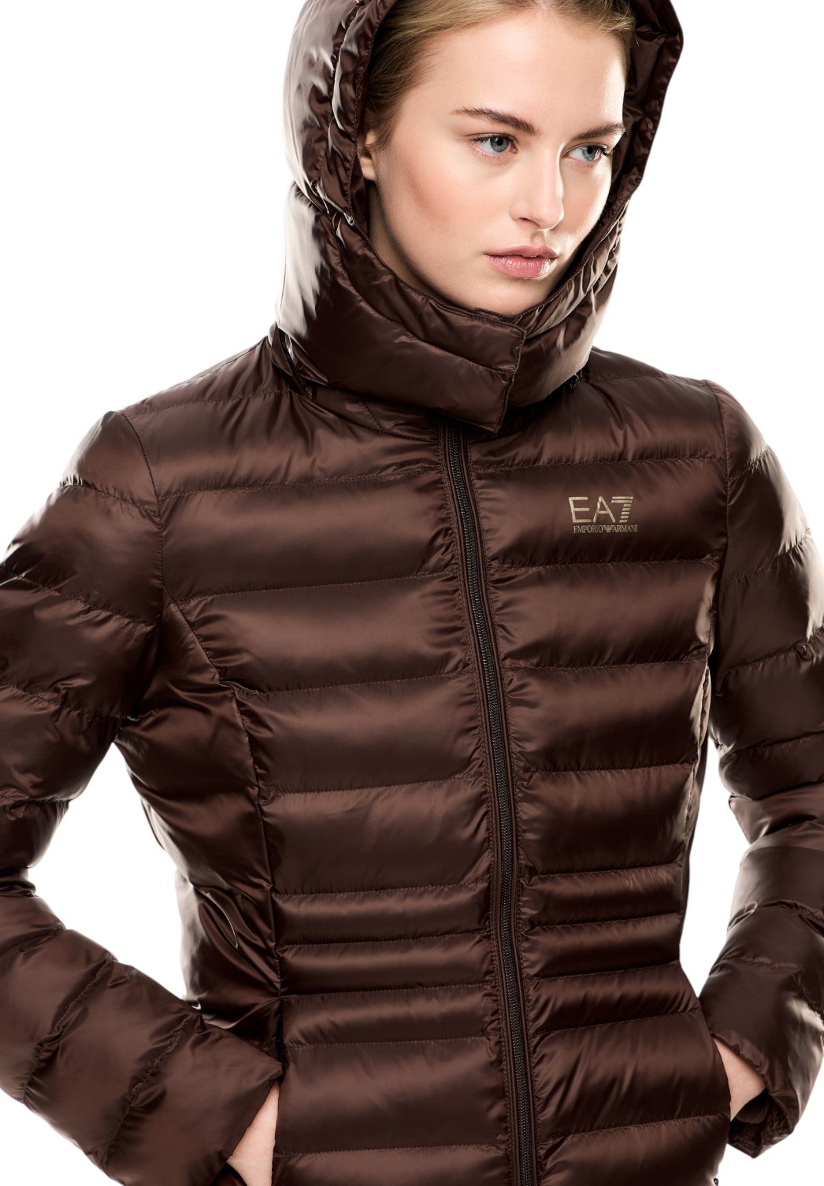 Giubbotto 7W000685 Chocolate Brown