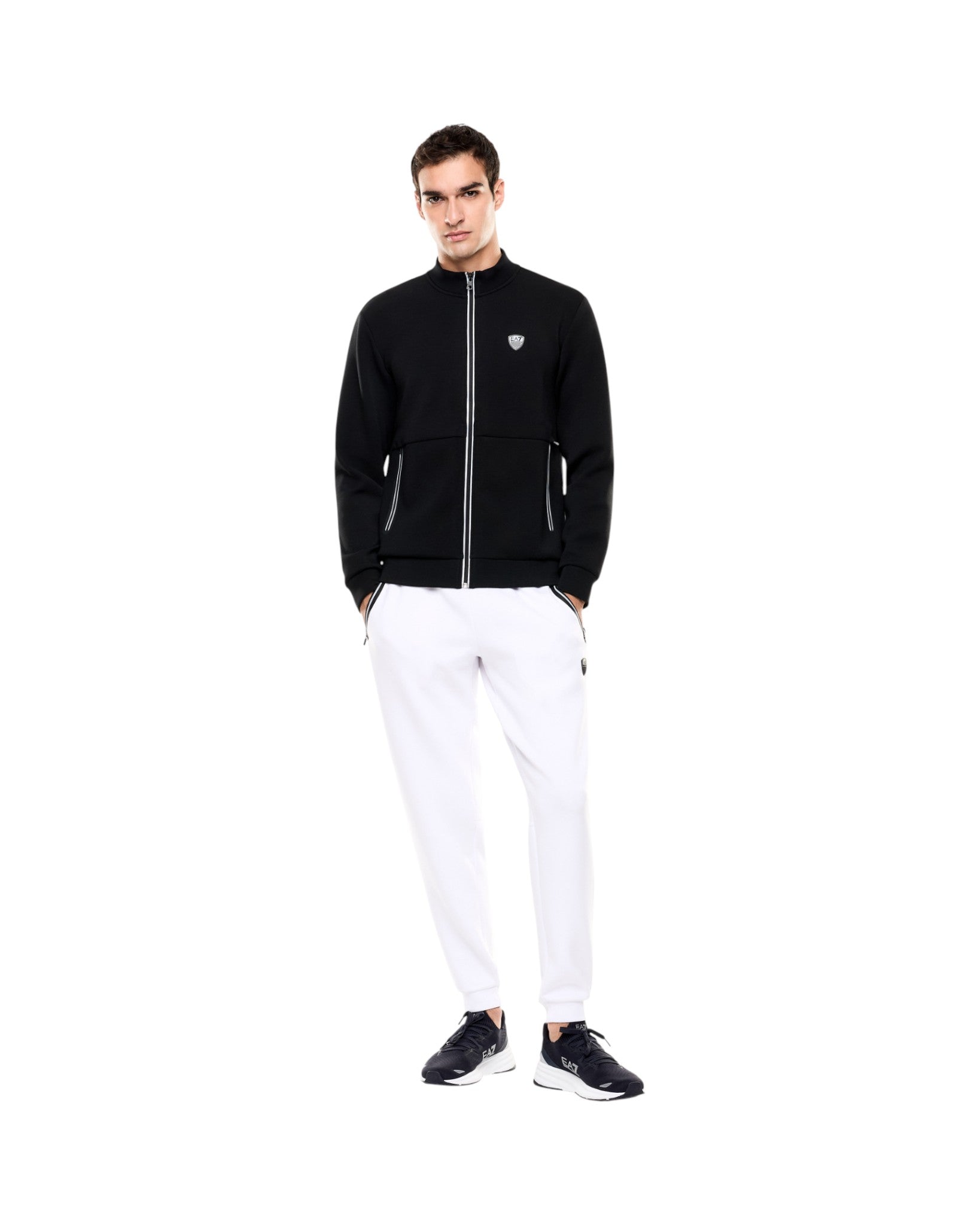 Felpa Full-Zip 8NPM19 Black