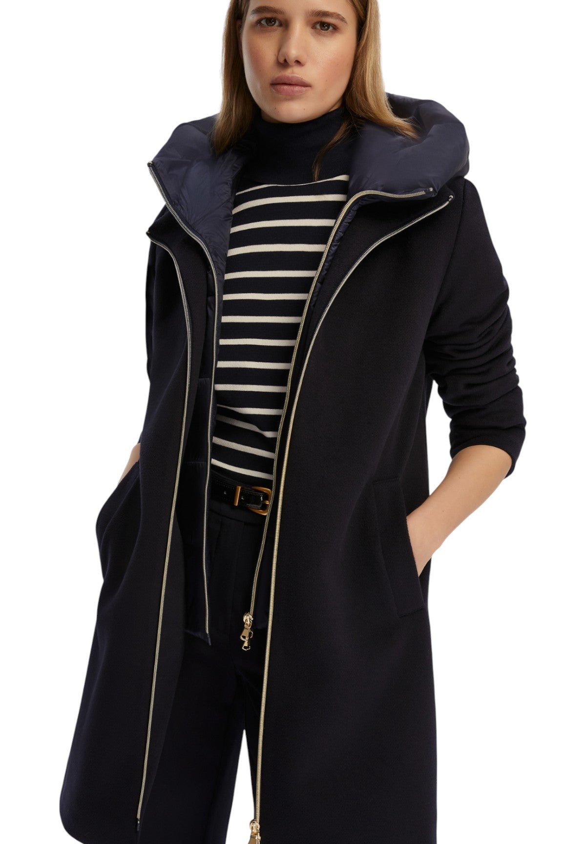 Piumino Pesante 2525496042200 BACIO Blu notte