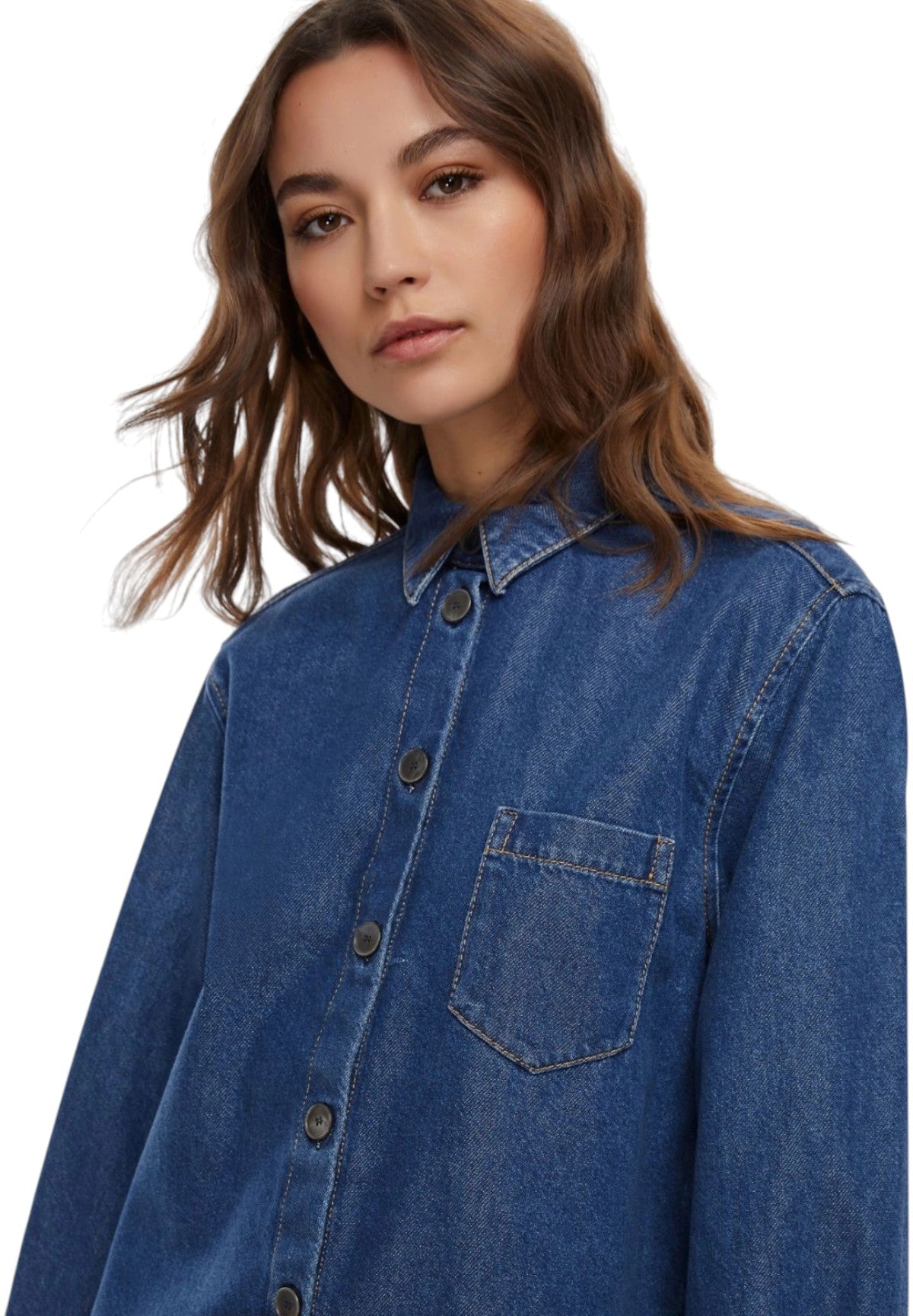 Camicia a Maniche Lunghe 2525116011200 BEA Blue Jeans