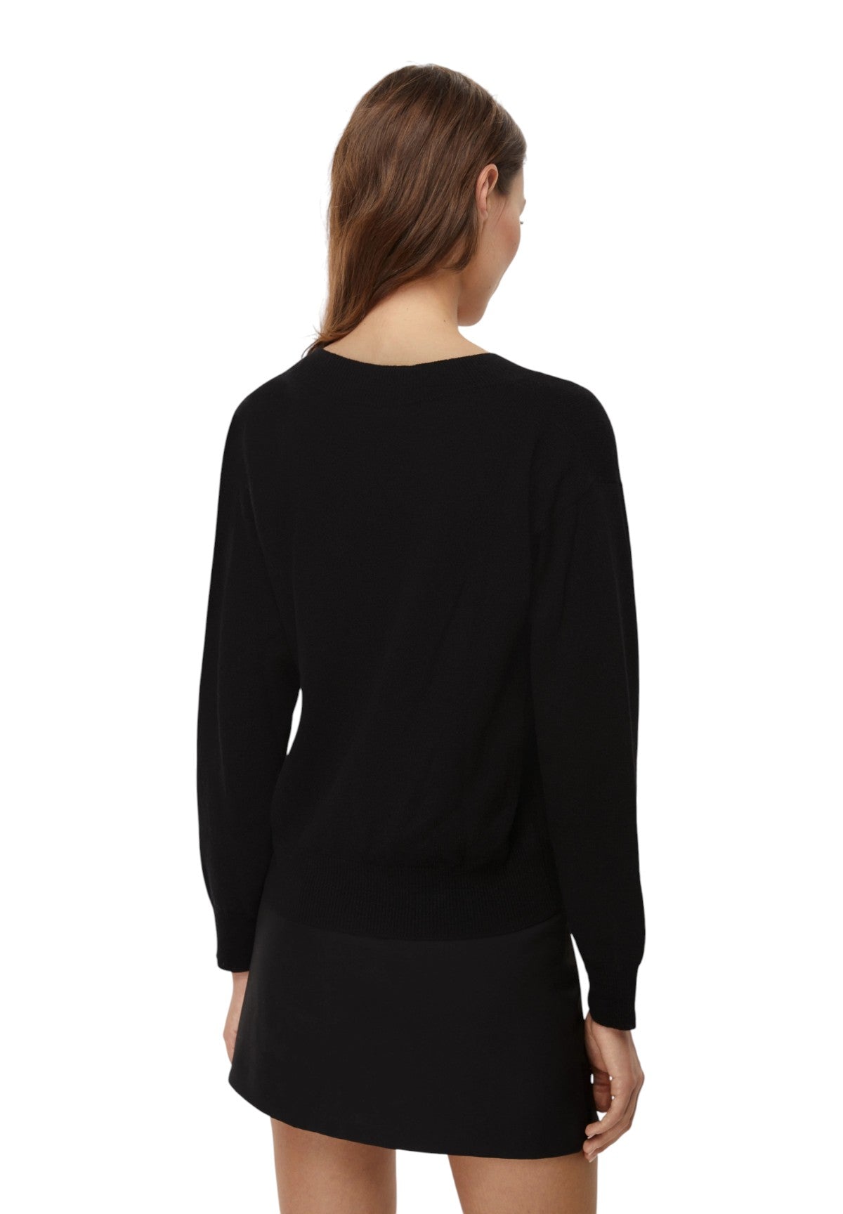 Maglione con Scollo a V 2525366091200 DIMITRI Nero