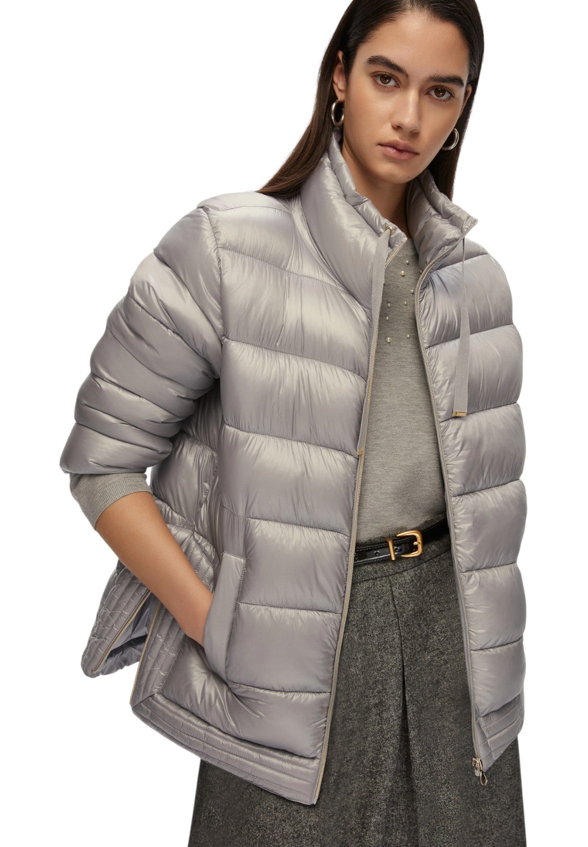 Piumino Pesante 2525486012200 DOLMEN Azzurro Polvere