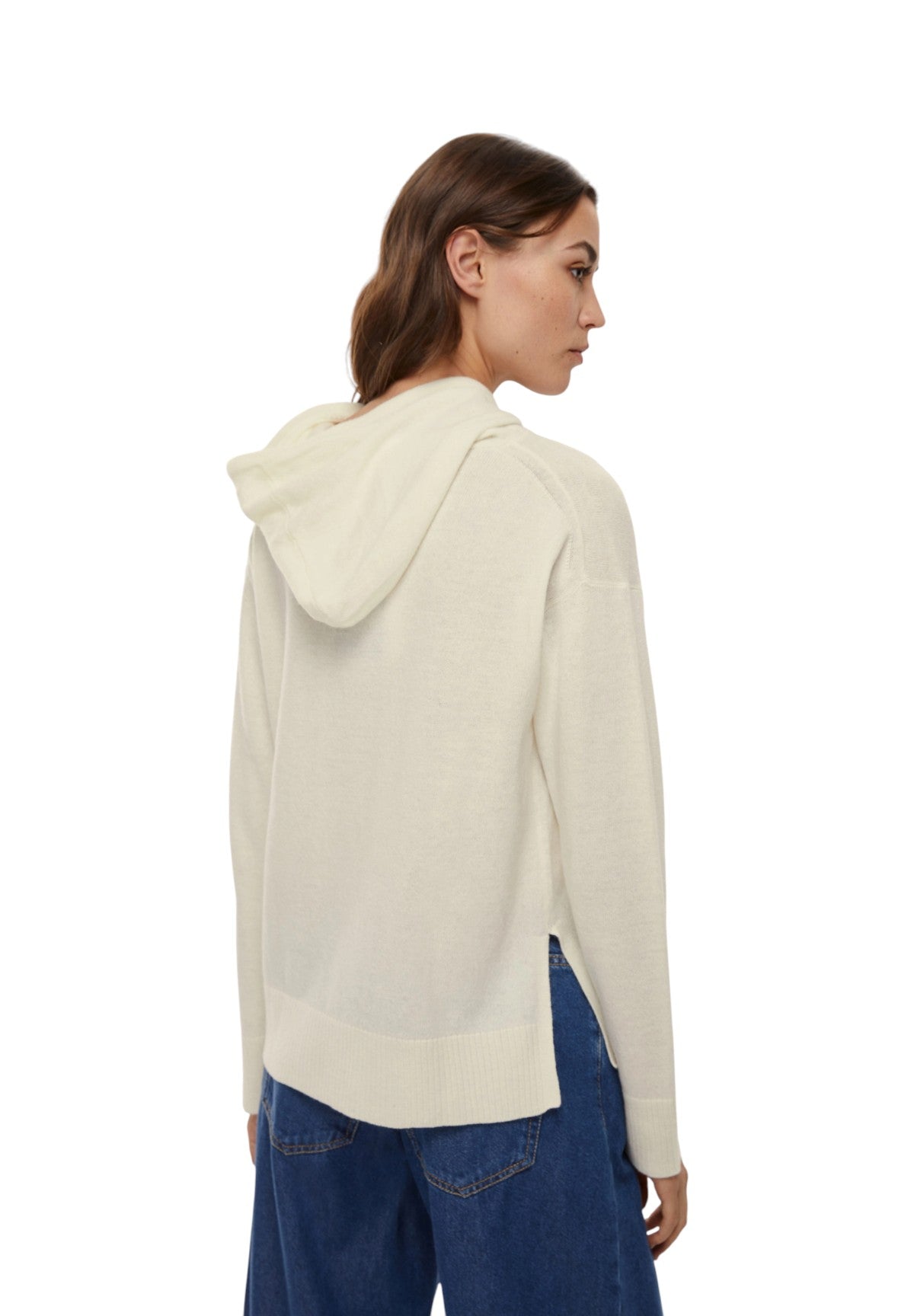 Felpa Pullover con Cappuccio 2525366011200 ISEO Tortora