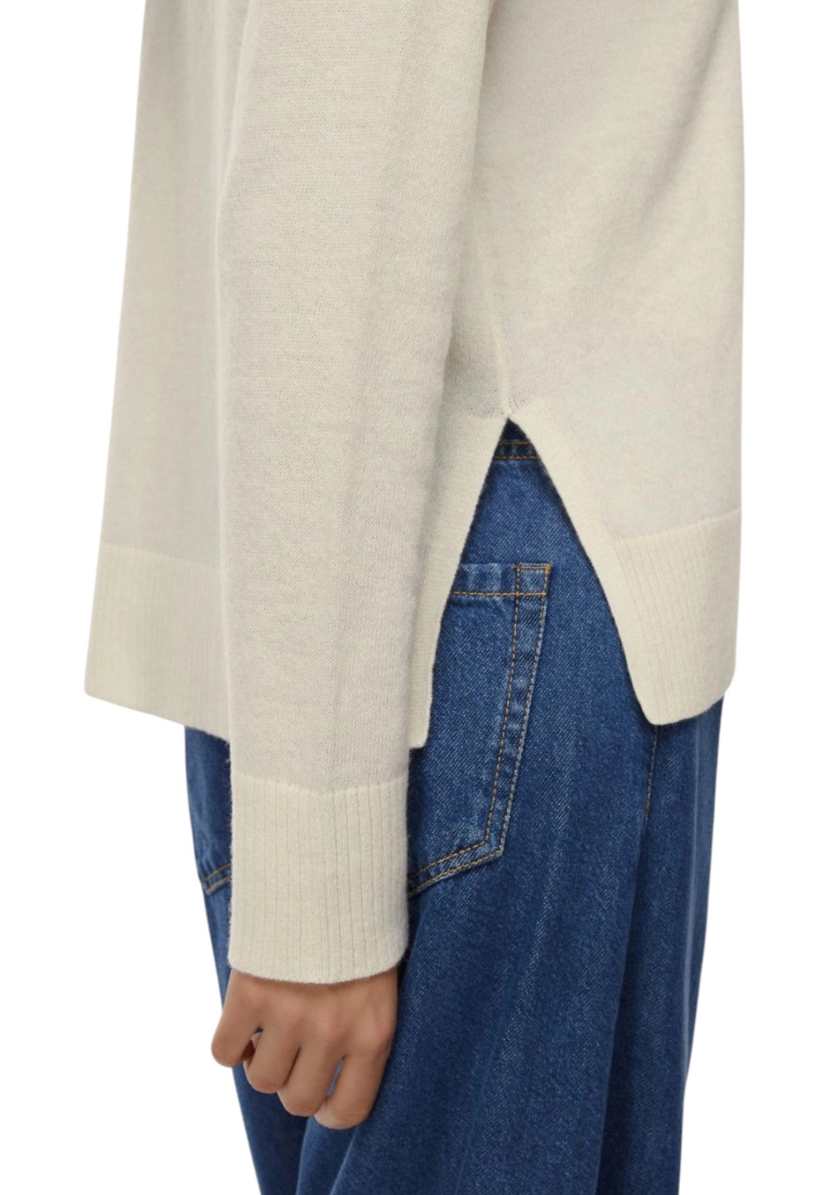 Felpa Pullover con Cappuccio 2525366011200 ISEO Tortora