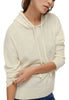 Emme Marella Felpa Pullover con Cappuccio ISEO Ecru