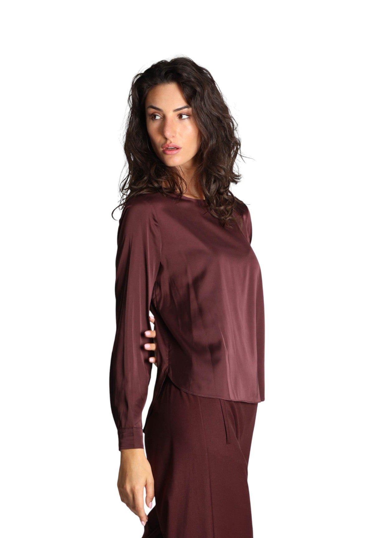 Blusa MADERA Bordeaux