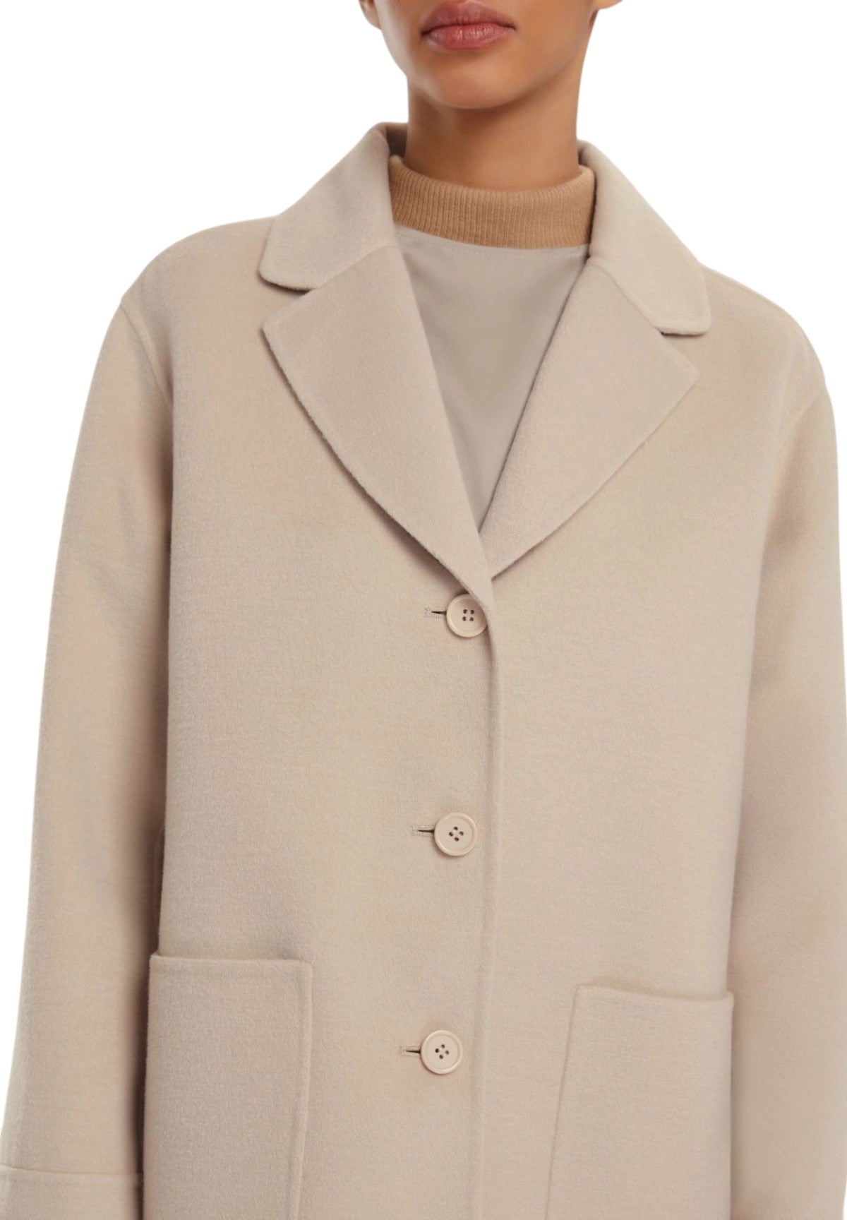 Cappotto 2525086031200 PALOS Tortora