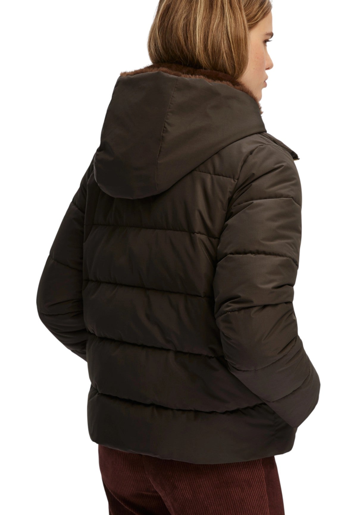 Piumino Pesante 2525486062200 RETORE Cioccolato