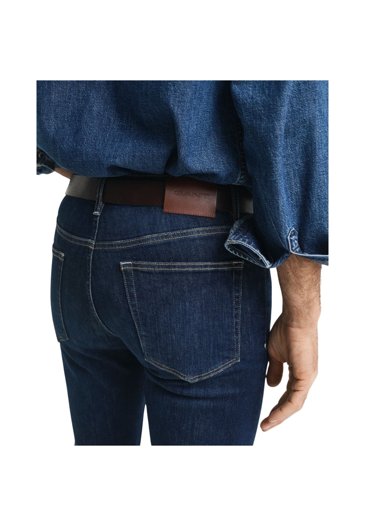Jeans Extra Slim Active Recover 1000264 Dark Blue Worn In