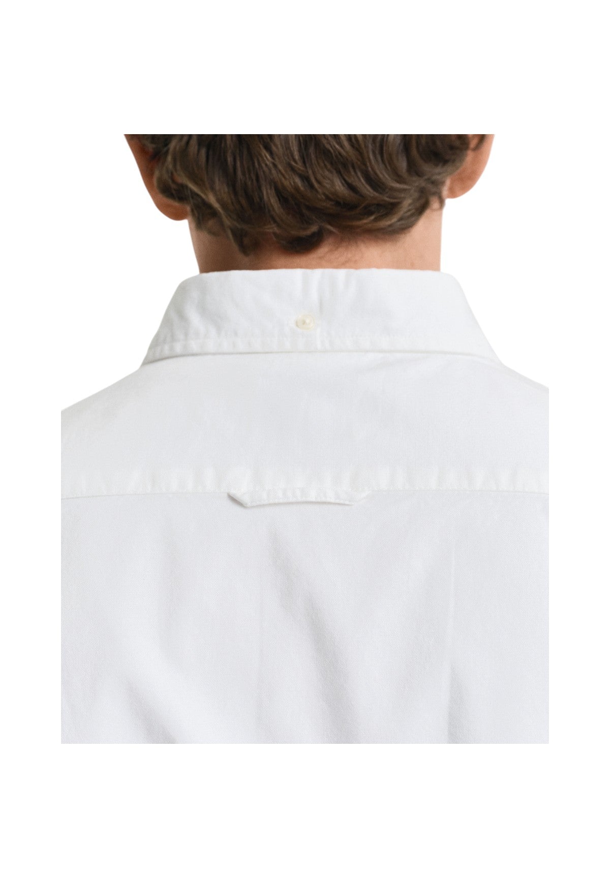 Camicia a Maniche Lunghe Slim Stretch Oxford 3230115 White