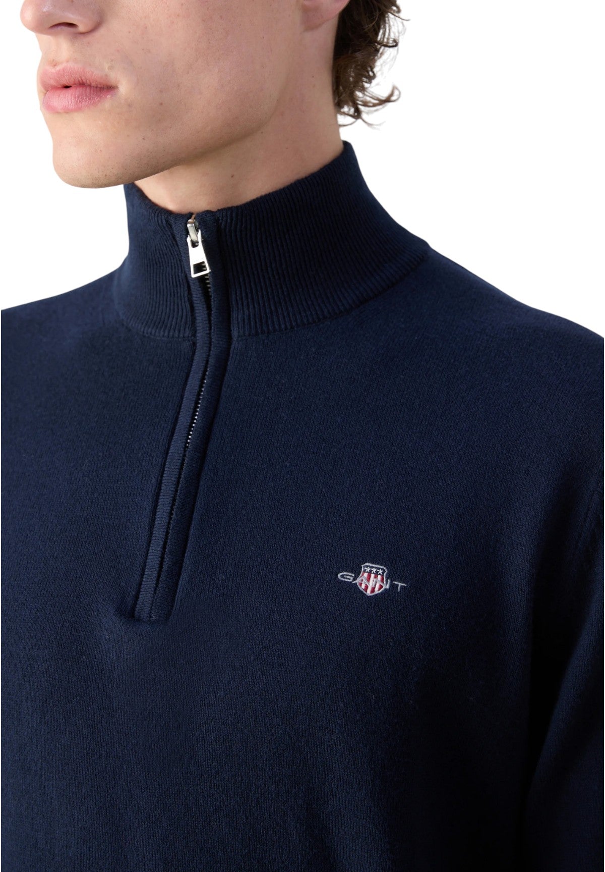 Maglione con Scollo a V 8060069 Evening Blue