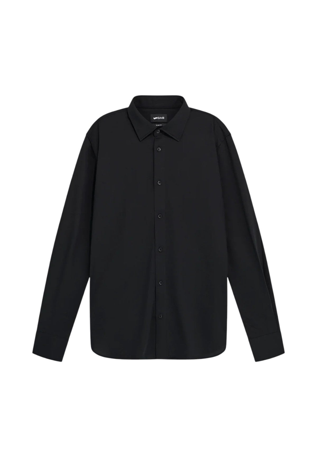 Camicia a Maniche Lunghe N. Kin/S B0705 Black