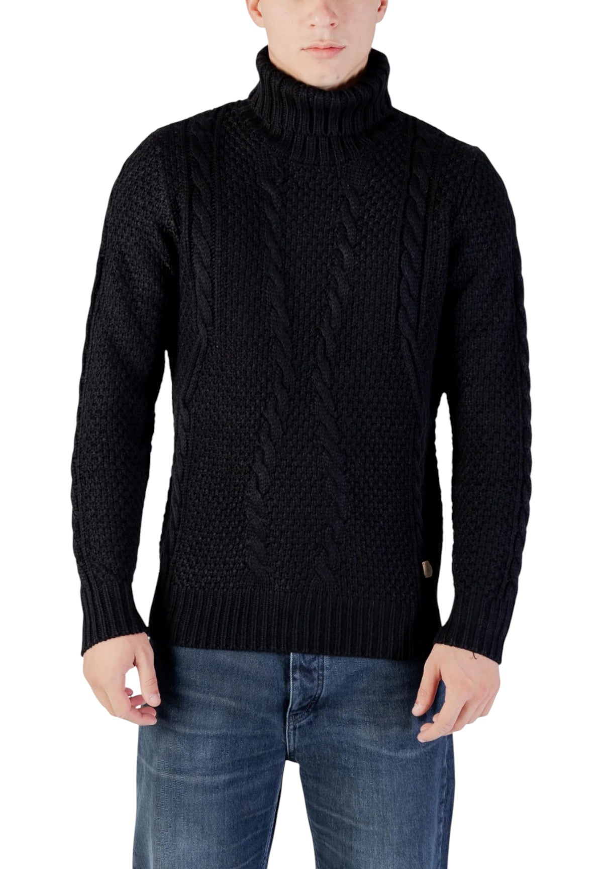 Maglione Collo Alto BW793-F25 Black