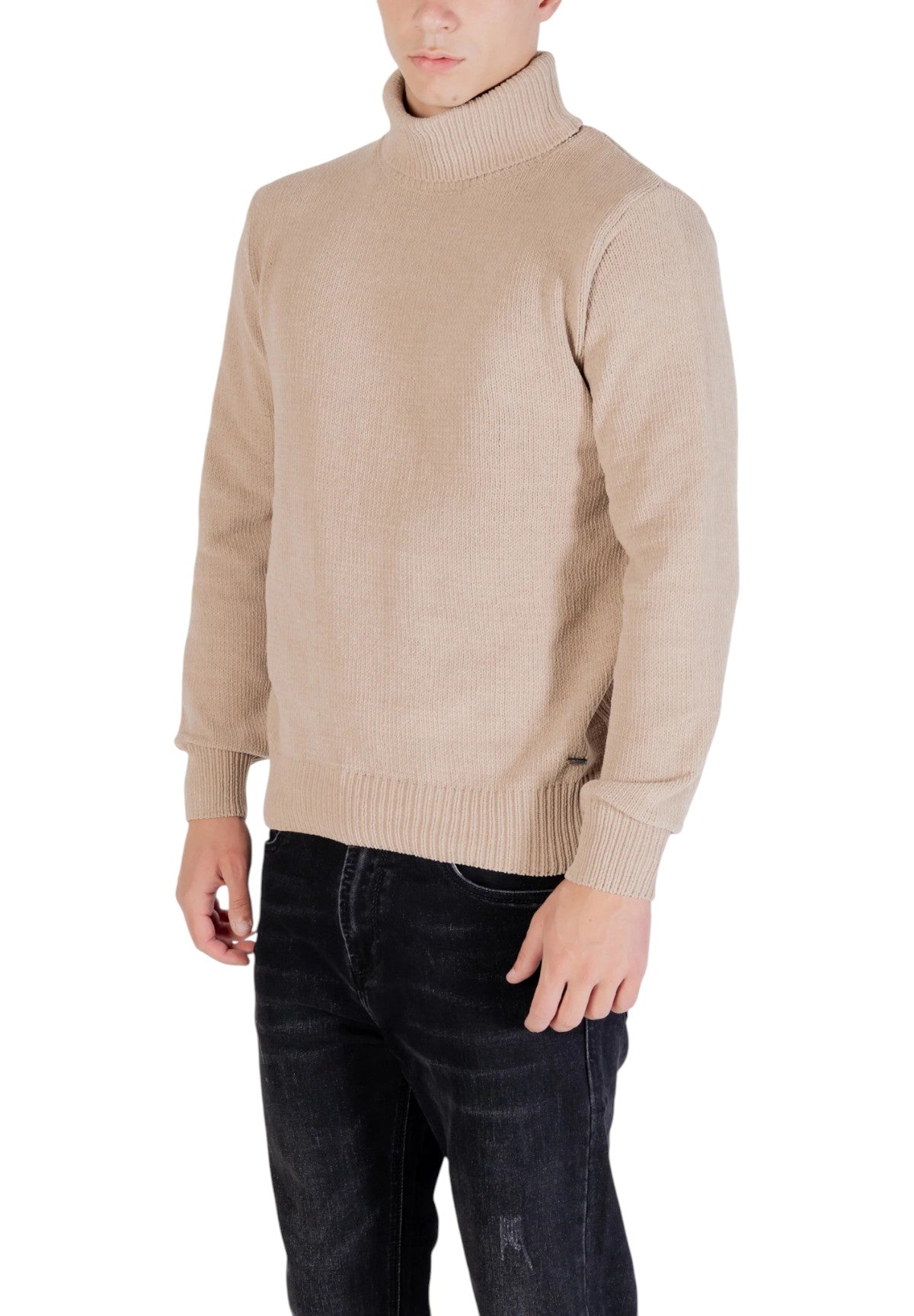 Maglione Collo Alto GL536S-F25 Beige