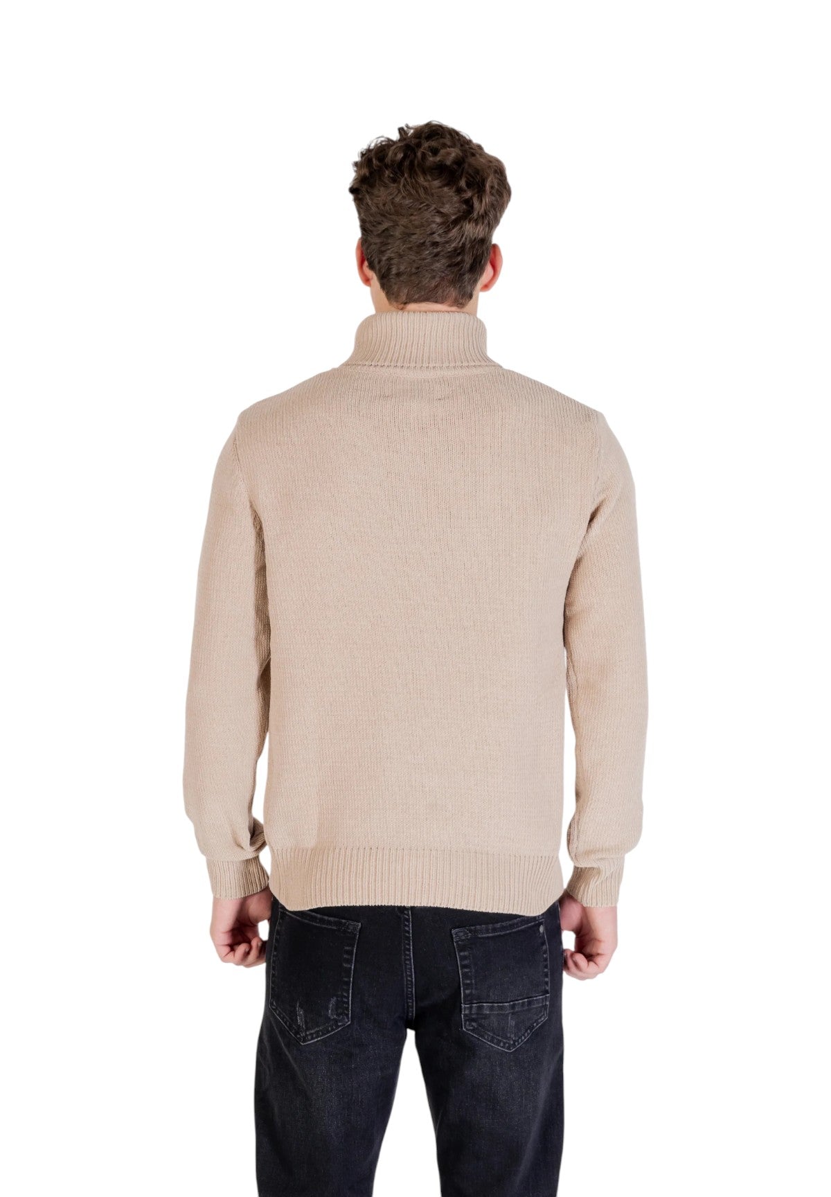 Maglione Collo Alto GL536S-F25 Beige