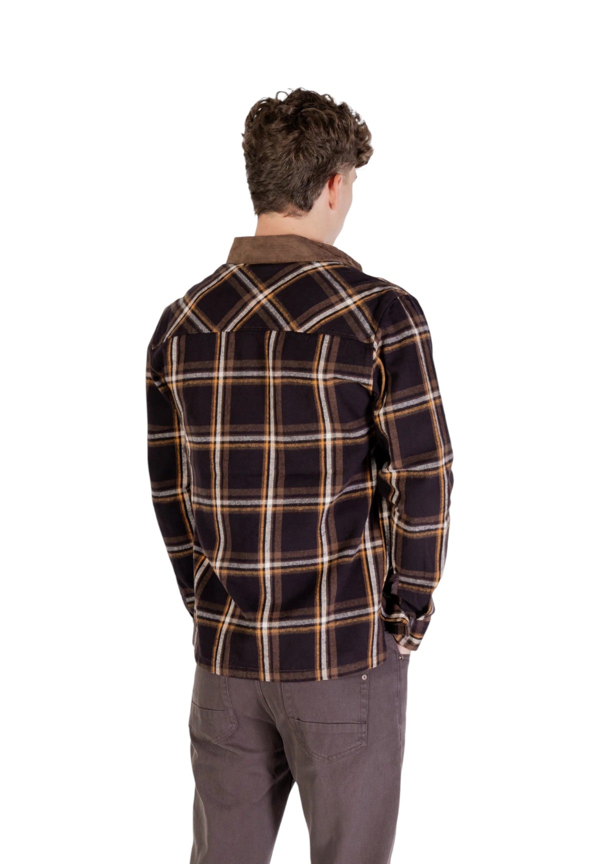 Camicia Overshirt GL7818S Coffee