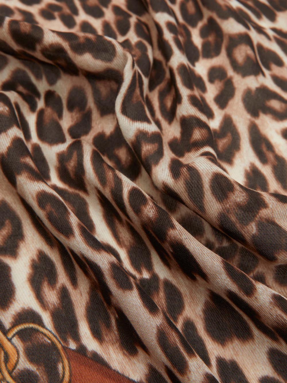 Sciarpa Animalier 90X180 AW5349 Brown