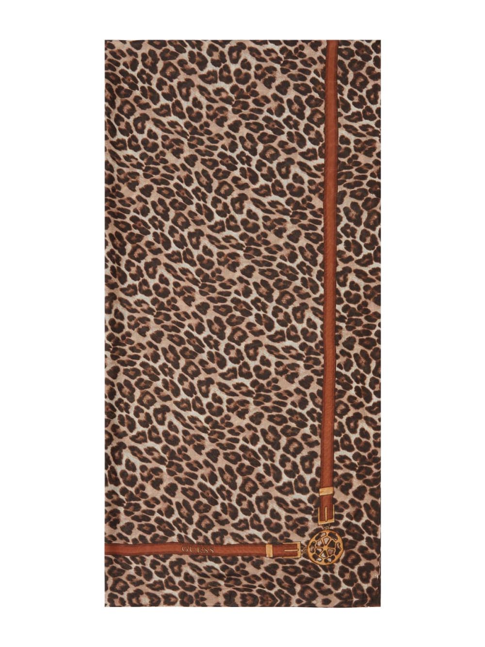 Sciarpa Animalier 90X180 AW5349 Brown