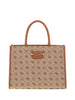Guess Borsa Tote Neda HWJP96 Latte Logo